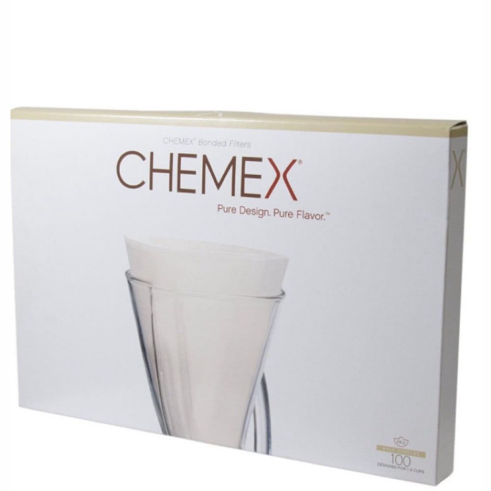 فلاتر كيمكس هاف مون 3 اكواب للترشيح 100 فلتر | CHEMEX Filter