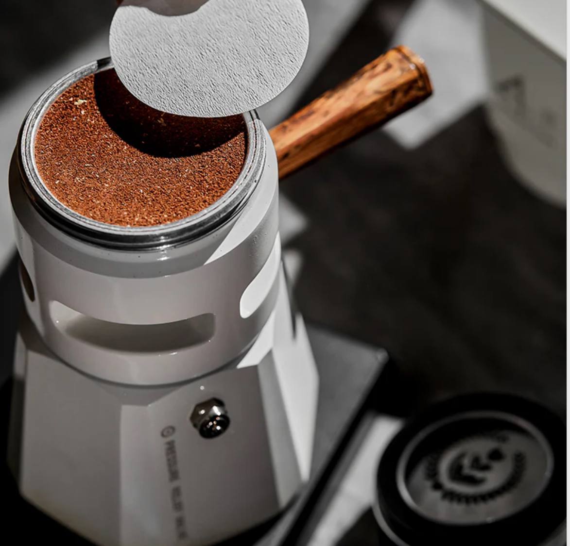 وعاء موكابوت احترافي إيطالي من MUVNA اللون الاسود - v2