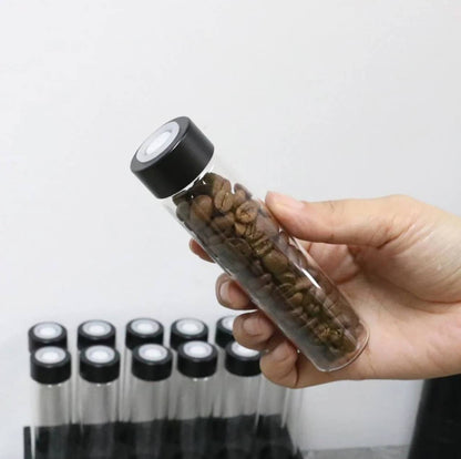 عبوات تخزين البن , قاعدة بلاستيكية - 12 عبوة