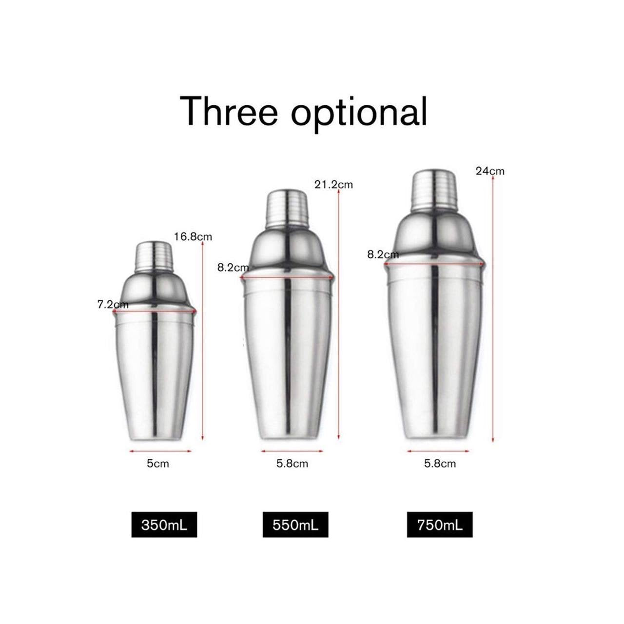 شيكر ستيل نيت متعدد المقاسات