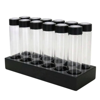 عبوات تخزين البن , قاعدة بلاستيكية - 12 عبوة