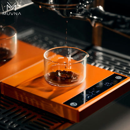 ميزان MUVNA الذكي – اللون البرتقالي المعدني