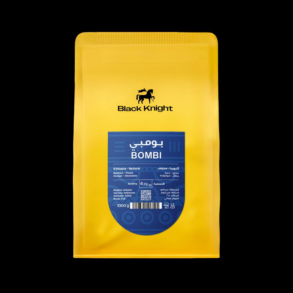 محمصة بلاك نايت بومبي - إثيوبيا
