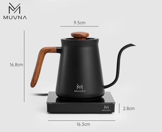 MUVNA Smart Kettle – الإصدار الأسود