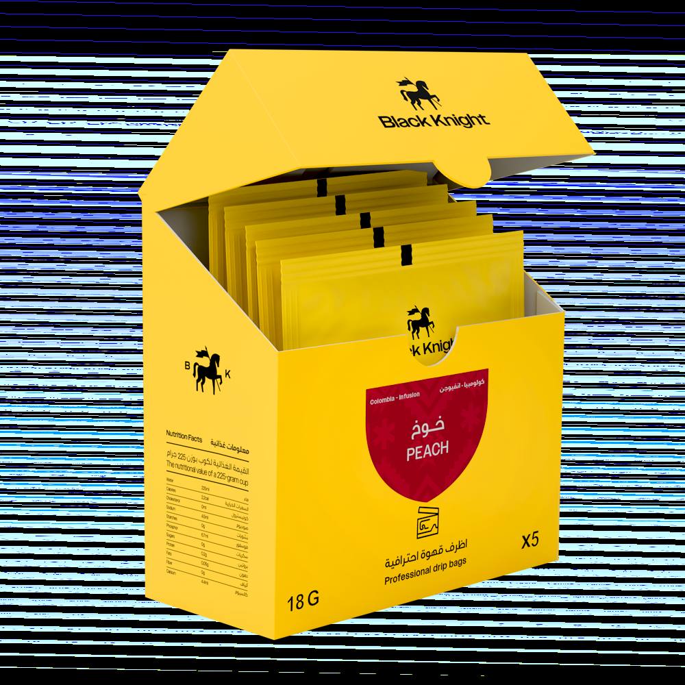 محمصة بلاك نايت أظرف قهوة - خوخ