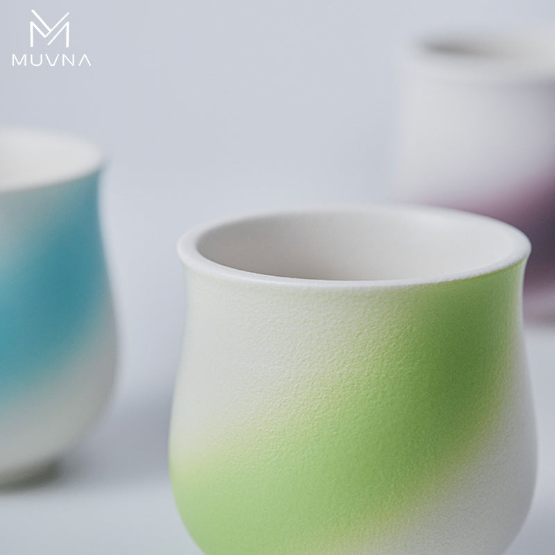 كوب Coffee Smelling من MUVNA اللون الوردي ( green )