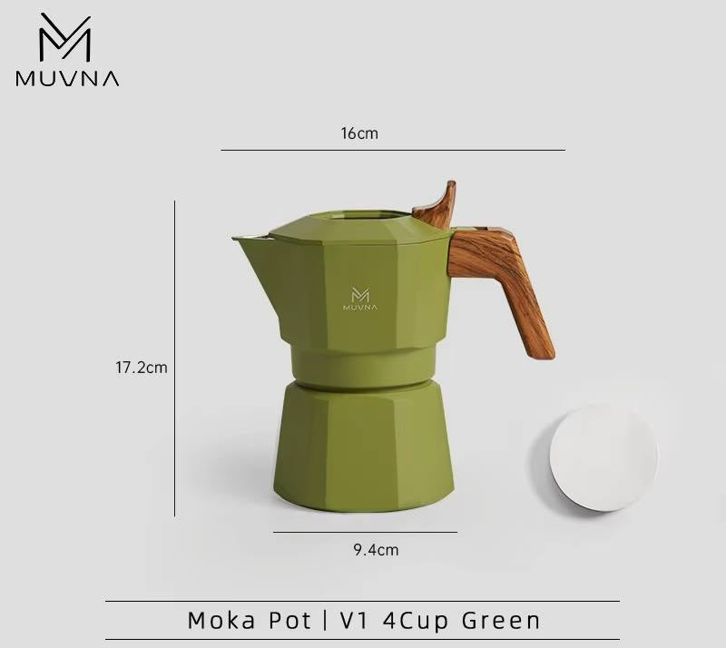 وعاء موكابوت احترافي إيطالي من MUVNA اللون الاخضر -v1