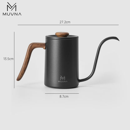 إبريق MUVNA – أسود مطفي
