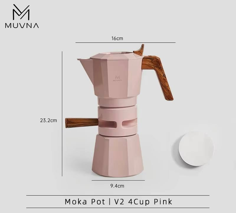 وعاء موكابوت احترافي إيطالي من MUVNA اللون الوردي - v2