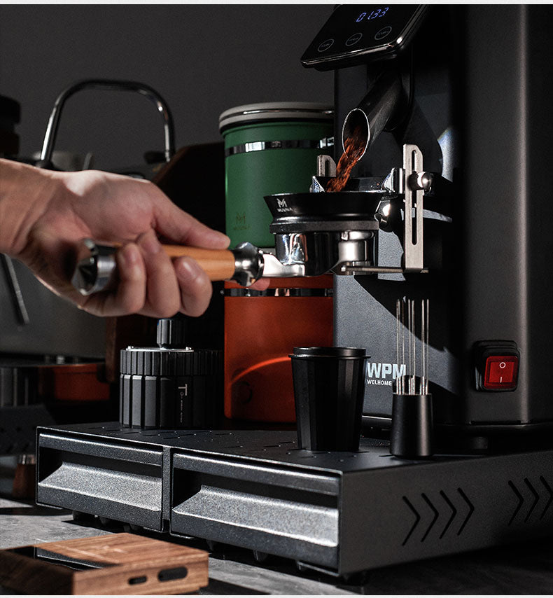 نوك بوكس Knock Box مزدوج من MUVNA أسود