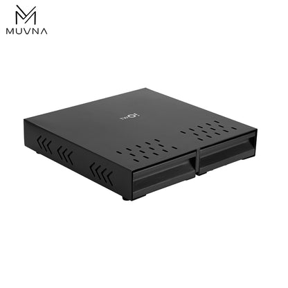 نوك بوكس Knock Box مزدوج من MUVNA أسود