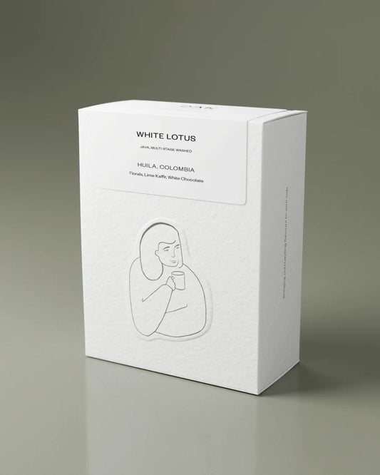 محمصة White Lotus كولومبيا مغسولة 250 جرام