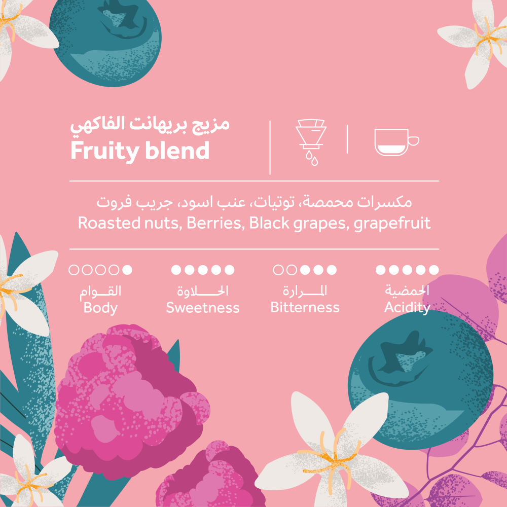 محمصة بريهانت - مزيج فروتي الفاكهي