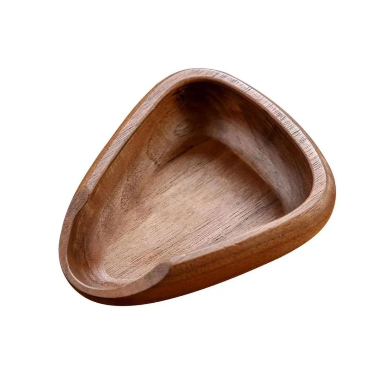 صحن جرعات حبوب القهوة الخشبي