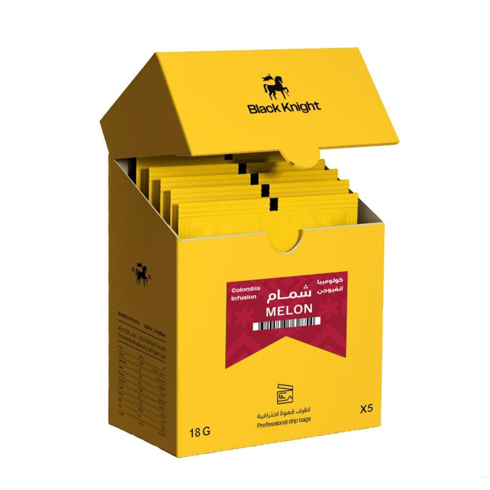 محمصة بلاك نايت - أظرف قهوة, شمام كولومبيا
قهوة مطحونة سريعة للتحضير