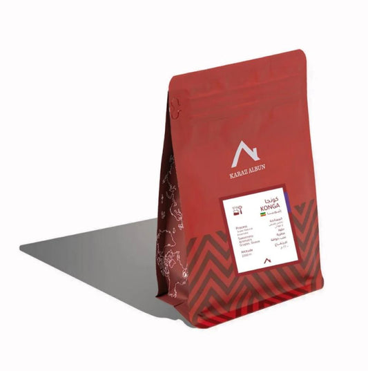 محمصة كرز البن كونجا اثيوبيا مخمرة طبيعي لاهوائية 250 جرام