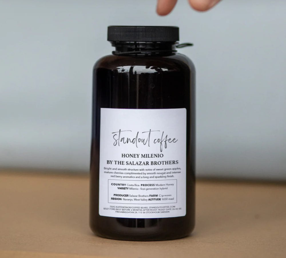 محمصة ستاند اوت Anaerobic Natural Milenio by the Salazar brothers كوستاريكا 250 جرام